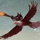 Illustration for article titled Our favorite art of the day: tiny Deadpool flying on an eagle